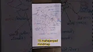 इतिहास का सबसे Important Map 😱 | 16 महाजनपद#history #mahajanpad #upsc #ssc