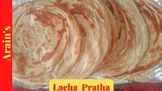 Karachi Lacha Pratha Recipe/لچھا پراٹھا /Arain Kitchen Original
