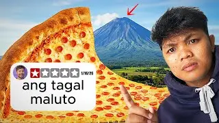 Trying the Biggest Pizza in Bicol (Honest Review)