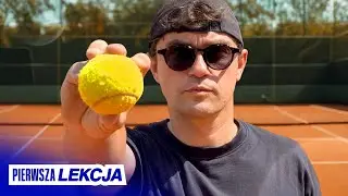 Jak nauczyć się grać w TENISA? | PIERWSZA LEKCJA #4