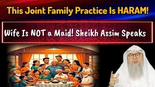 Joint family| Wife Is NOT a Maid! | Sheikh Assim AlHakeem