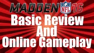Madden 16 Review and Online Gameplay