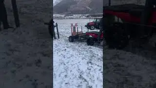 Homemade Multi functional fencing trailer for Quad Bike