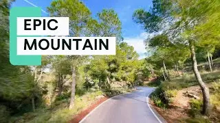 Spanish Daytime Scenic Drive Spain │ 4K Relaxing Music │ Murcia → SKY