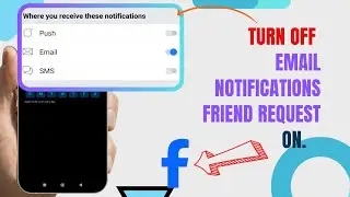 Turn Off Email Notifications Of Friend Request On Facebook Lite. |Technologyglance