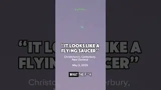 🌌 SHOCKING UAP footage from Canterbury, New Zealand &ndash; May 3rd, 2025...🚨 It&rsquo;s happening... 🌌 #uap