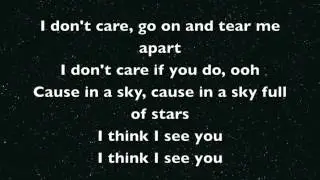 Coldplay - A Sky Full Of Stars (Lyrics)