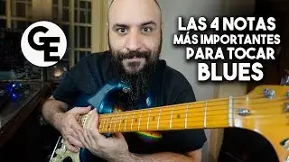 Las 4 notas más importantes para tocar Blues (fuera de la escala pentatónica)!