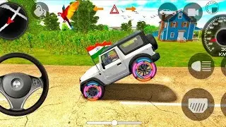 modified mahindra thar in black colour//Indian car simulator 3d//ultimate ope@Indiansimulator3d-g4p
