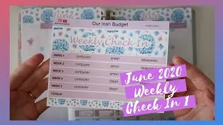 Budget with me | June 2020 Weekly Check in | Week 1