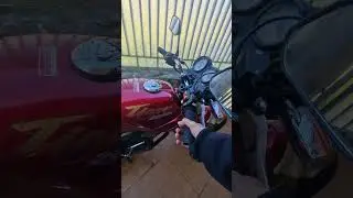 minggu pagi, waktunya panasin motor #hondatiger #motovlog