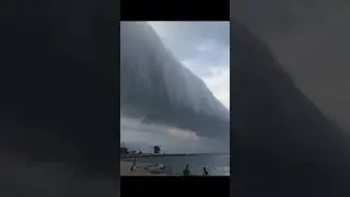 Unbelievable Footage: Capturing a Rare Horizontal Tornado and Mesmerizing Arcus Cloud