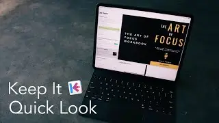 Keep It Quick Look &mdash; создание заметок на iPad