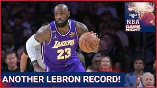 GAME NIGHT: LeBron James Breaks ANOTHER RECORD! | Utah Jazz Take MASSIVE Fine! | Bucks Keep Winning?