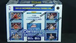 2021-22 Panini Contenders Basketball Blaster Box Break! ROY Hit!