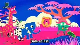 Safe At Last! Lion Roar Run Away Lets Go Super Simple Songs Effects (Sponsored by Preview 2 Effects)