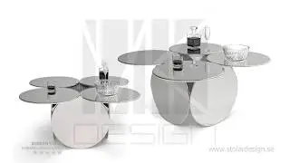 DORIAN soffbord rostfritt st&aring;l by M&K DESIGN AB #bord #soffbord #sidobord #coffeetable #designbord