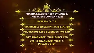 Pharma Leaders Most Dynamic & Innovative Company 2021