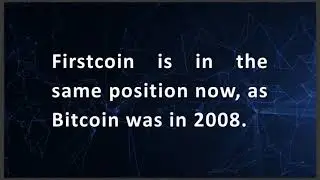 FIRSTCOIN CLUB crypto currency PRESENTATION july 18th 2021