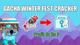 Gacha Winter Fest Cracker Profit?