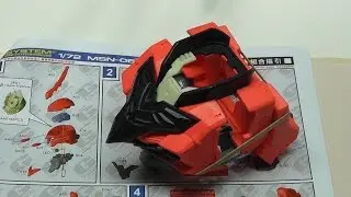 G-System Sinanju 1/72 - Part 6 - Torso Dry Build