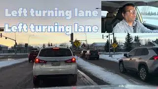 Left turn,Right turn and lane change on highway