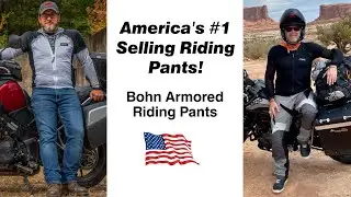 #1 Selling Motorcycle Pants | CE-Level 2 | Armored Riding Pants by Bohn Body Armor
