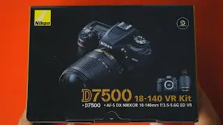 كاميرا نيكون ممتازة بعيب واحد فقط Nikon D7500 Unboxing & Specs