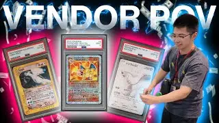When you BUY more CARDS than SELL | Vendor POV | West Coast Card Show