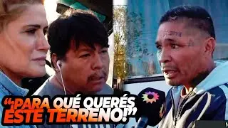 TENSI&Oacute;N: Increpan a due&ntilde;o de un terreno en la 