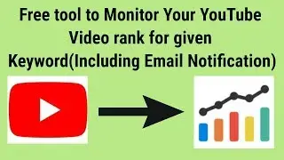 How to track Youtube Keyword Rank with free Youtube Keyword Rank Checker