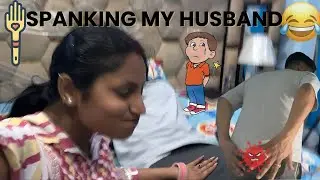 SPANKING PRANK ON HUSBAND 😳 | PRIYU&rsquo;S UNEXPECTED MOVE 😂 | COUPLE FUN MOMENT