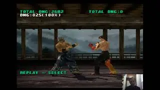 Hori Real Arcade Pro 3 Arcade Stick Practice - Tekken 3 (Wavedash, combos, pewgf etc)