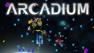 Kosmiczny rogal z hordami wrogów. Prezentuje Arcadium - Space Odyssey Demo! Demoton #10