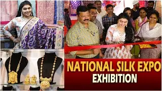 National Silk Expo Exhibition Sale | Sri Sathya Sai Nigamagamam | Hyderabad | Olive media