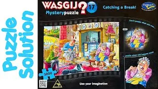 Wasgij Jigsaw Puzzle Solution - Mystery 17 Catching a Break!