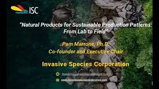 (ACM22) Pam Marrone (USA), Natural Products for Sustainable Production Patterns: Lab to the Field