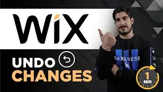 How To Undo Changes On Wix 2025 | Wix Undo Changes