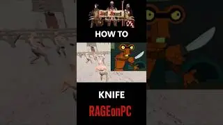 How To Knife🔪 #halfsword #gaming #shorts