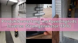 Produktbewertung maXpeedingrods Inverter Stromgenerator 3500W Benzin 4 Takt mit zwei 230V Steckdosen