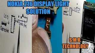 Nokia 216, RM1187 & RM1190 Display Light Jumper Solution S.M.R. TECHNOLOGY