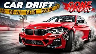Dangerous Drift Gone Wrong in Lahore &ndash; BMW 340i Crash | Aamir Marwat Vlogs
