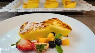 Don't let milk go to waste | Baked Milk Custard | 烤牛奶