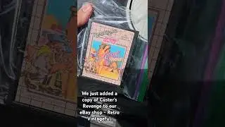 We just added a copy of Custer's Revenge to our eBay shop - Retro Vintageful.#ifykyk #videogames
