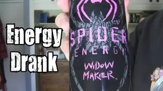 Energy Drank - Spider Energy Widow Maker vs. Blue Ram