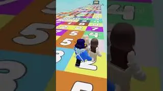 Jamie Plays Math Block Race!❤️