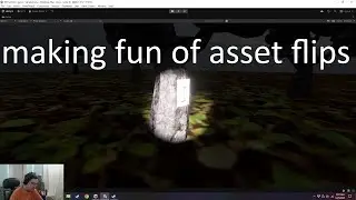An asset flip making fun of asset flips | NOT a horror game Devlog