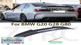 Car Spoiler For BMW 3 Series G20 G28 G80 M3 PSM Style Real