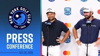 Пресс-конференция после матча в гольф-клубе New York Golf Club | 28 декабря 2025 г. против гольф-...