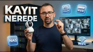 Wi-Fi Kameralarda Kayıt Y&ouml;ntemleri | SD Kart, Cloud, NAS, NVR ve RTSP Anlatımı